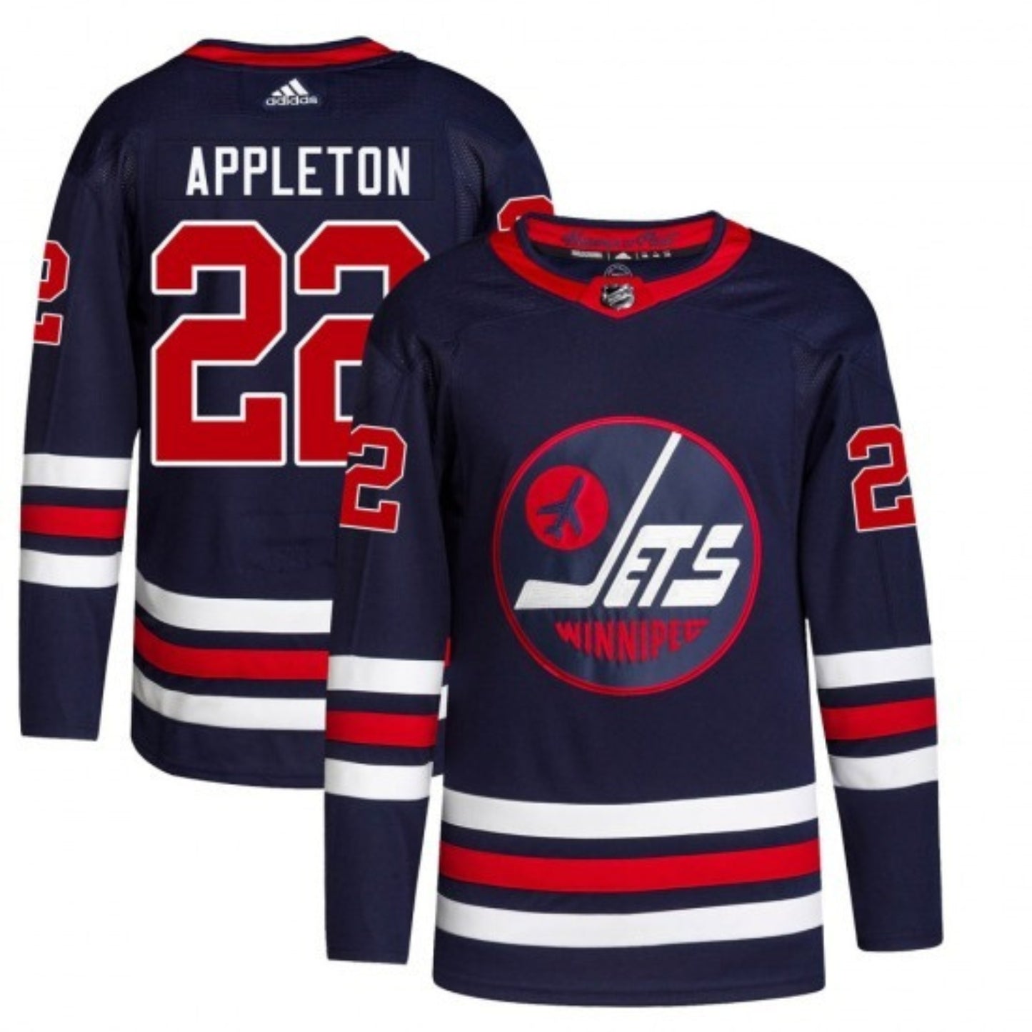 NHL Mason Appleton Winnipeg Jets 22 Jersey