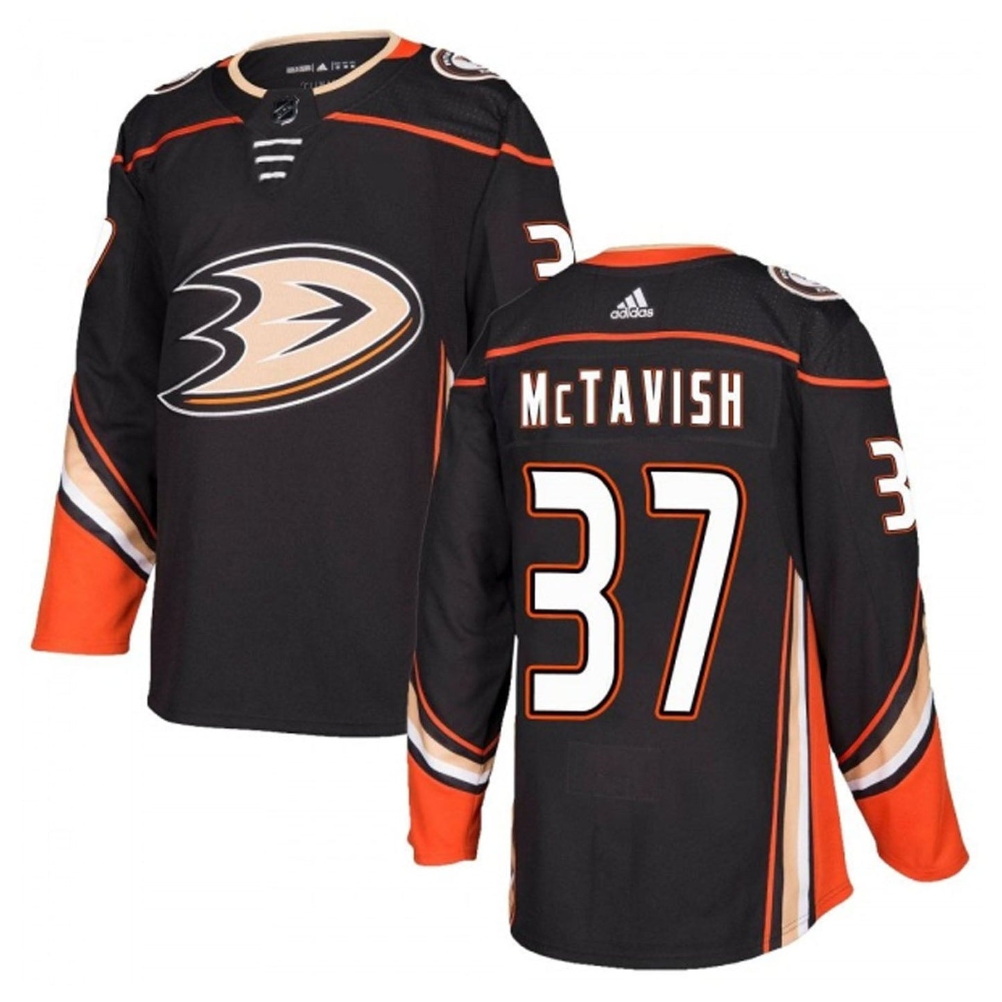 NHL Mason McTavish Anaheim Ducks 37 Jersey