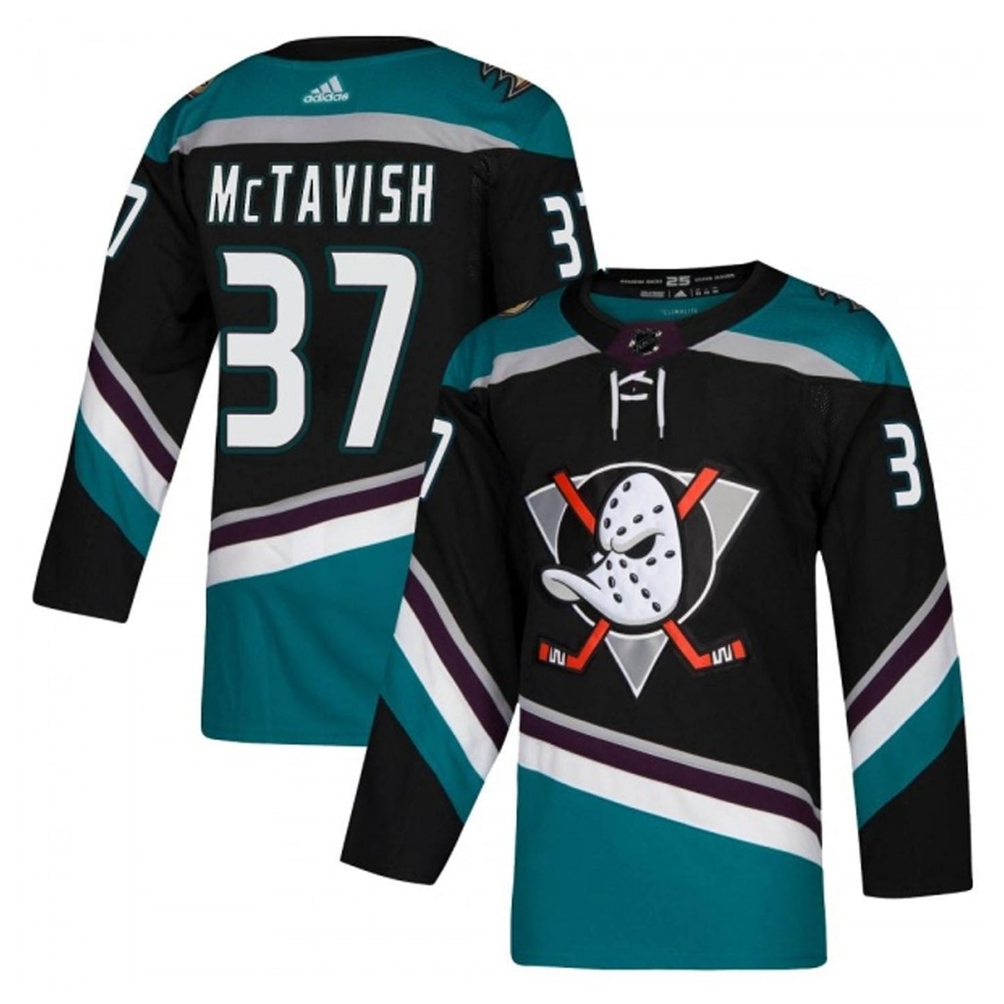 NHL Mason McTavish Anaheim Ducks 37 Jersey