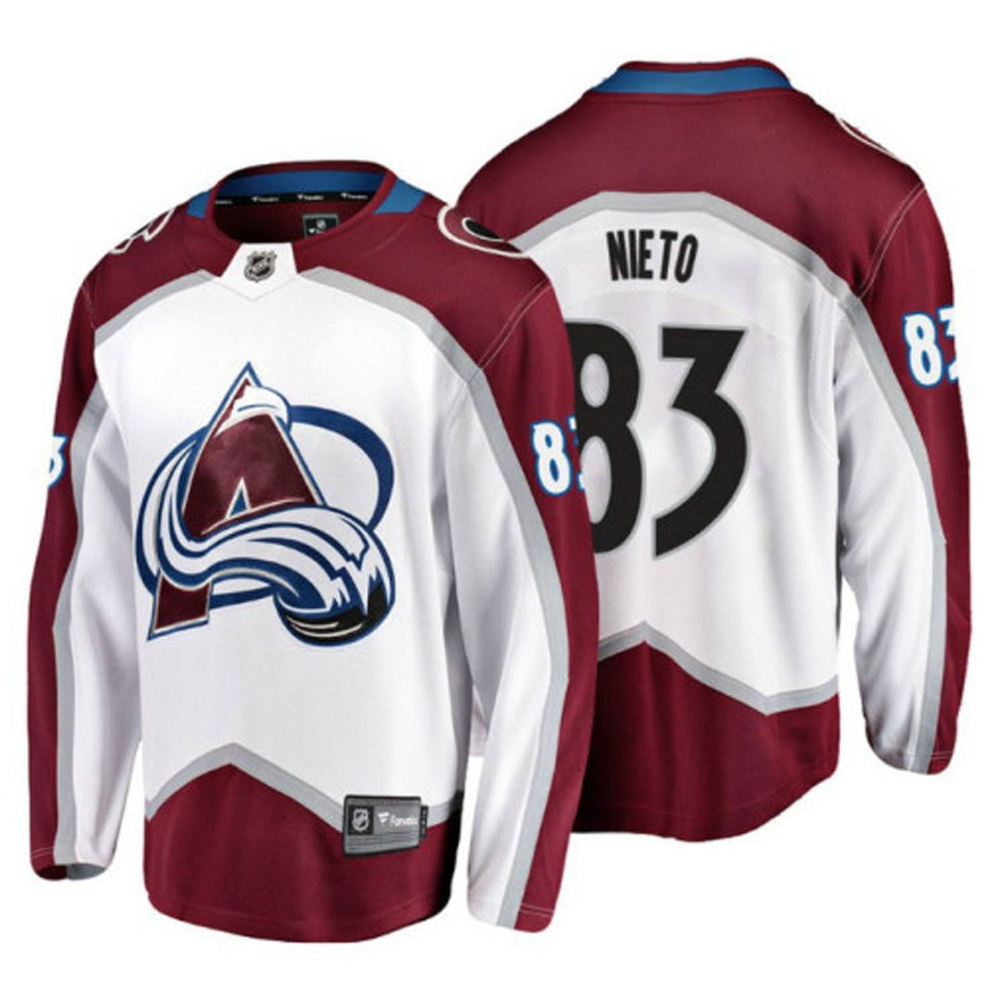 NHL Matt Nieto Colorado Avalanche 83 Jersey