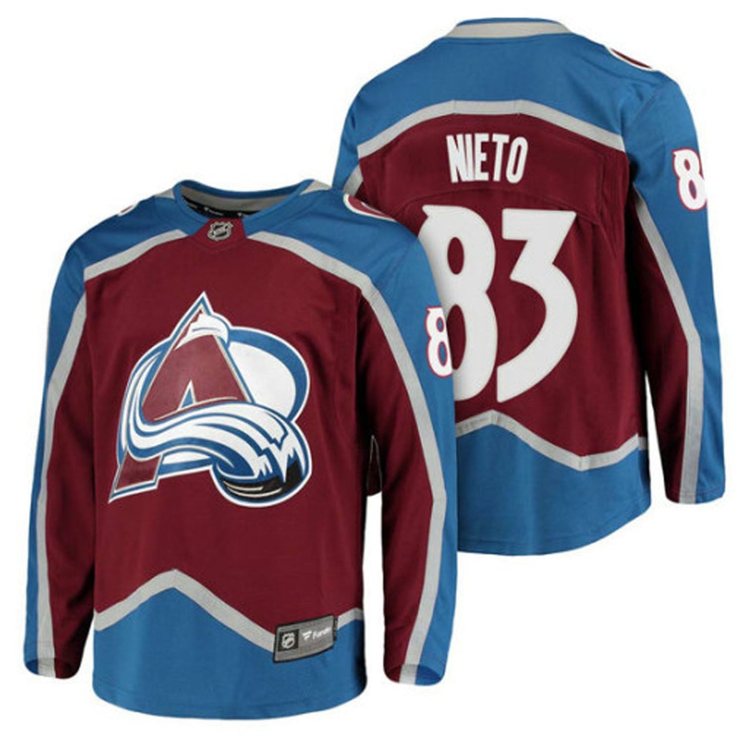 NHL Matt Nieto Colorado Avalanche 83 Jersey