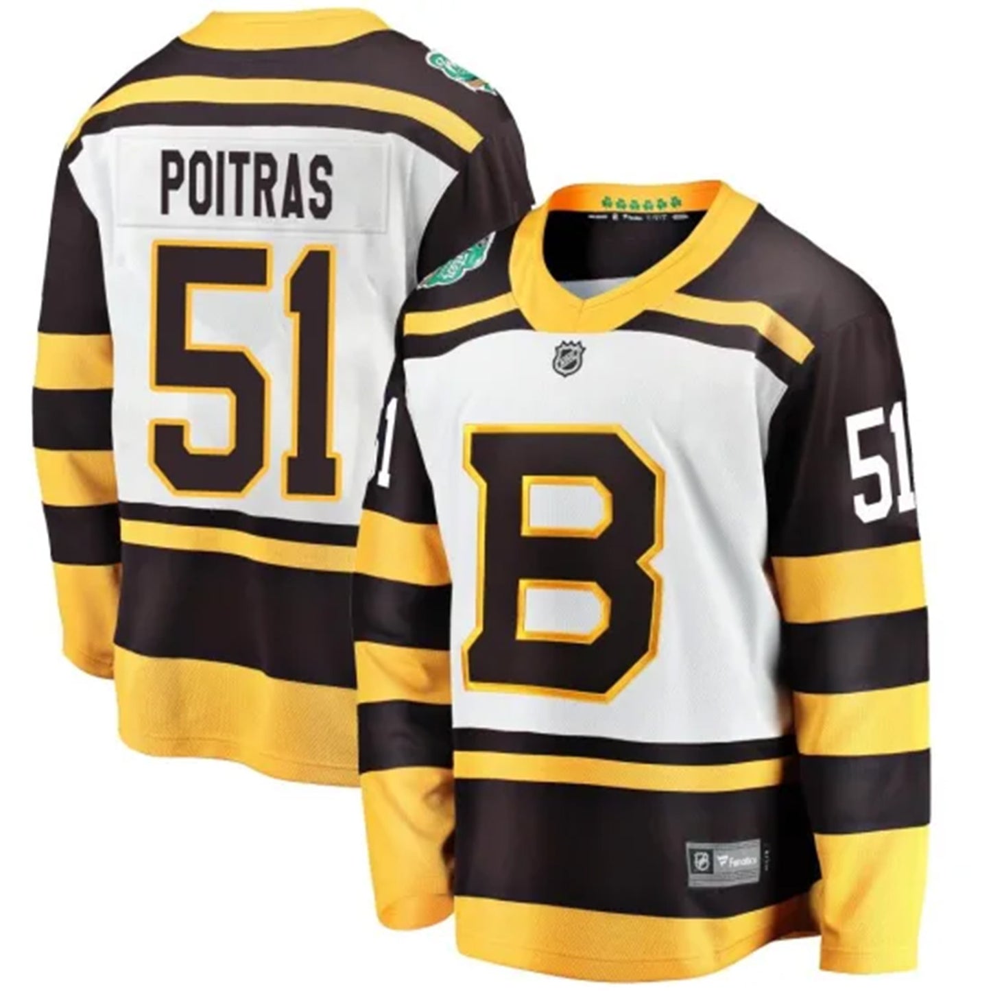 NHL Matthew Poitras Bostin Bruins 51 Jersey