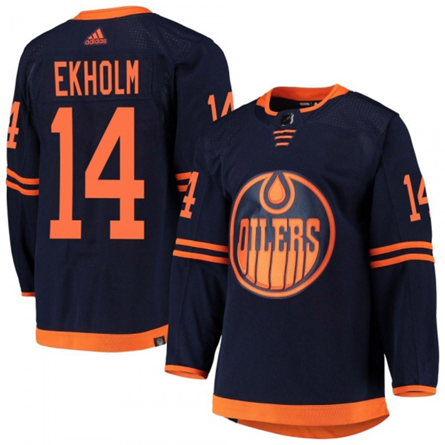 NHL Mattias Ekholm Edmonton Oilers 14 Jersey The Jersey King