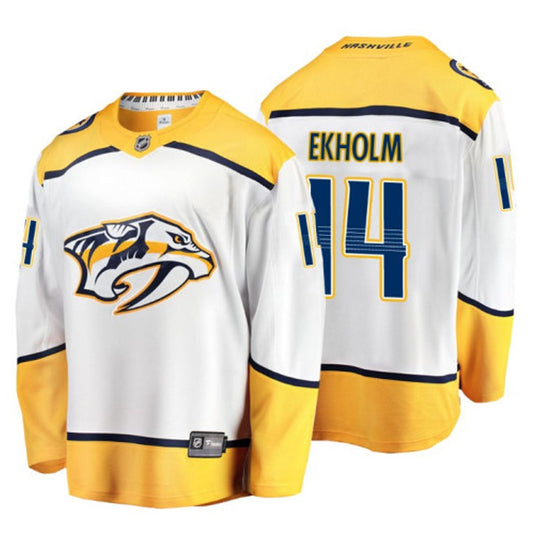 NHL Mattias Ekholm Nashville Predators 14 Jersey