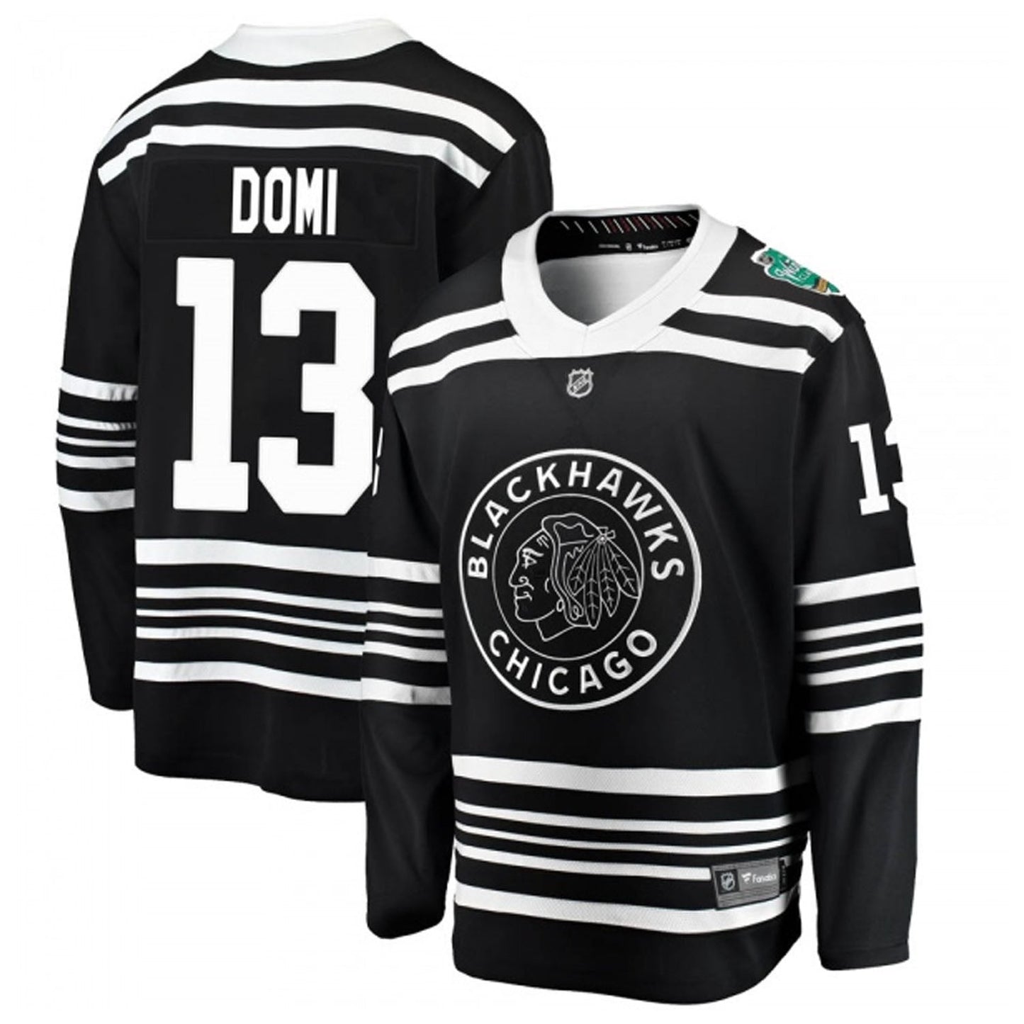 NHL Max Domi Chicago Blackhawks 13 Jersey