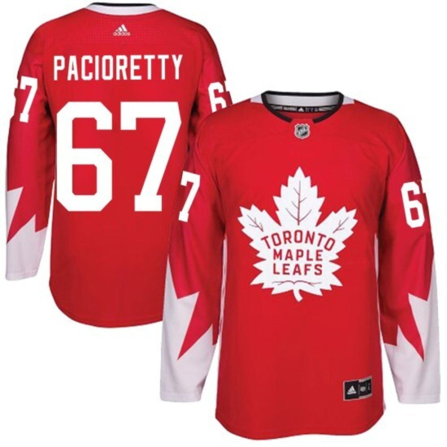 NHL Max Pacioretty Toronto Maple Leafs 67 Jersey