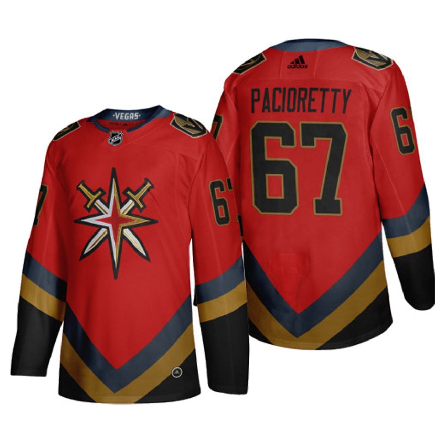 NHL Max Pacioretty Vegas Golden Knights 67 Jersey