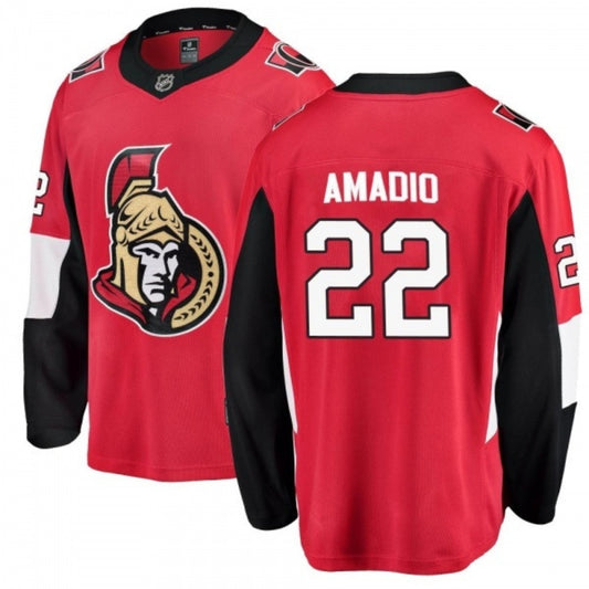 NHL Michael Amadio Ottawa Senators 22 Jersey