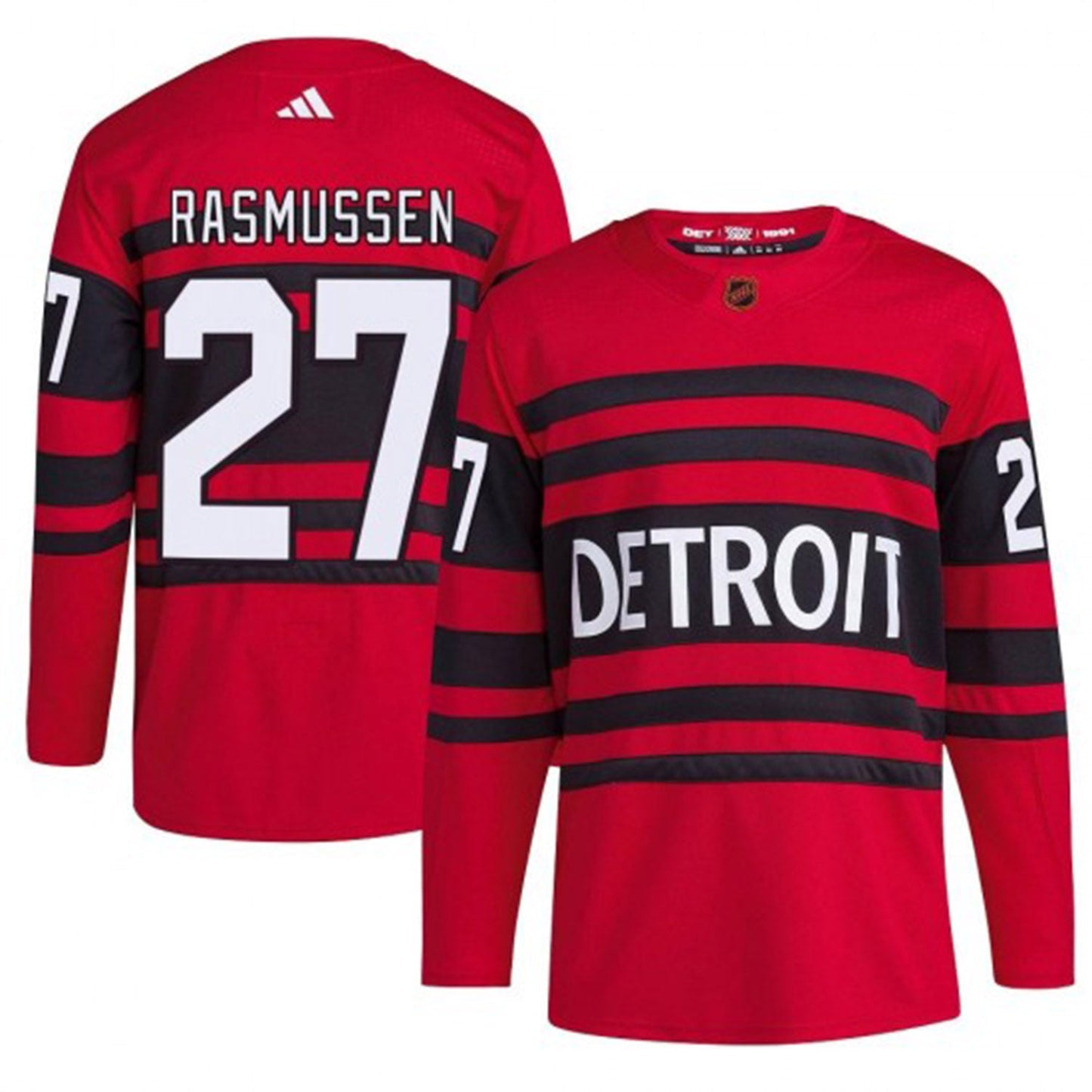 NHL Michael Rasmussen Detroit Red Wings 27 Jersey