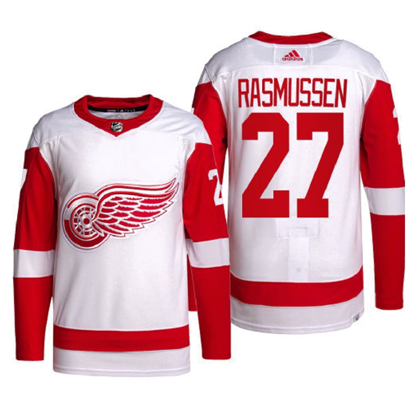 NHL Michael Rasmussen Detroit Red Wings 27 Jersey