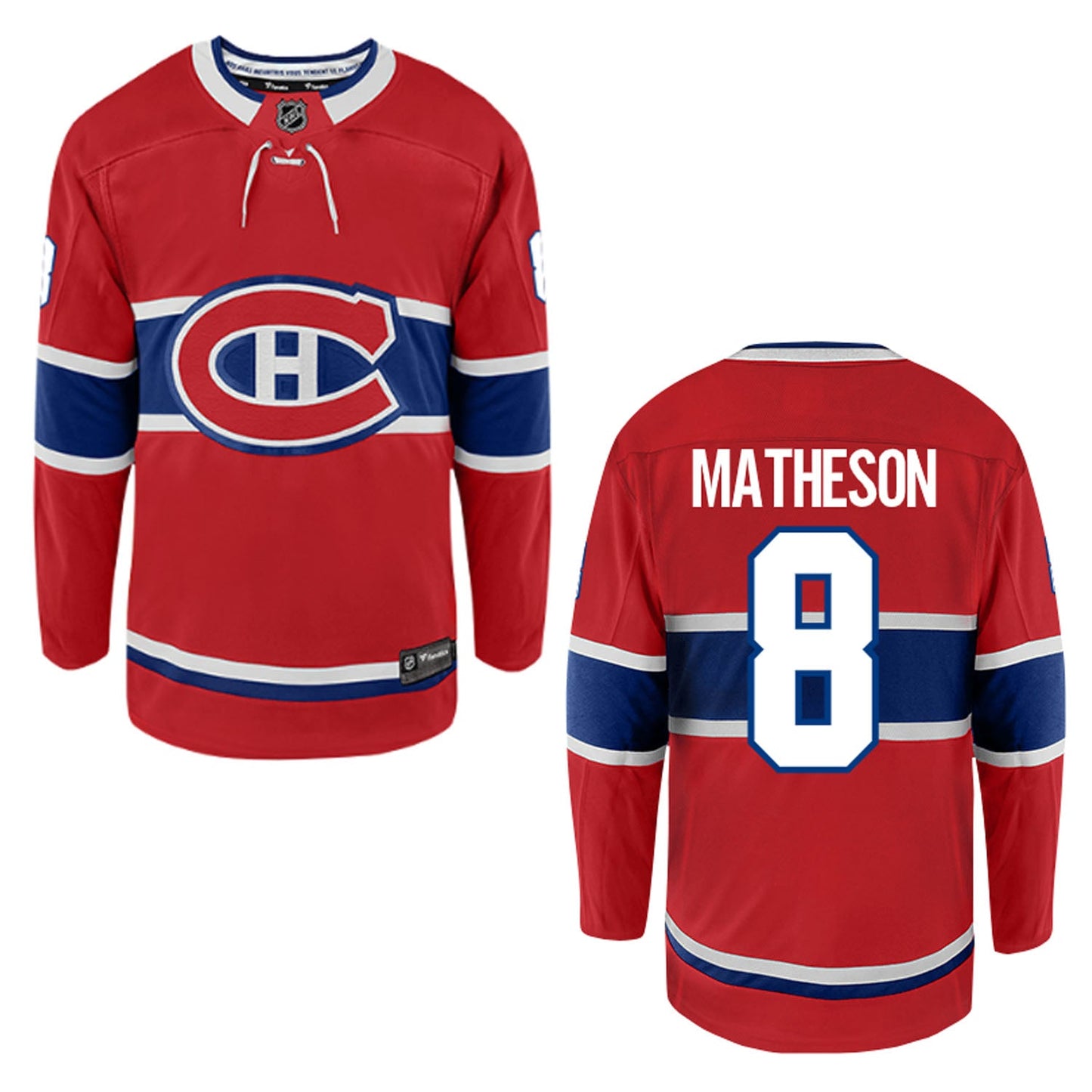 NHL Mike Matheson Montreal Canadiens 8 Jersey