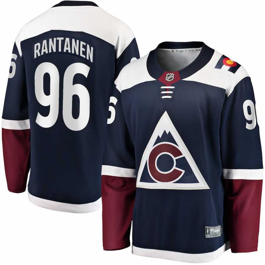 NHL Mikko Rantanen Colorado Avalanche 96 Jersey