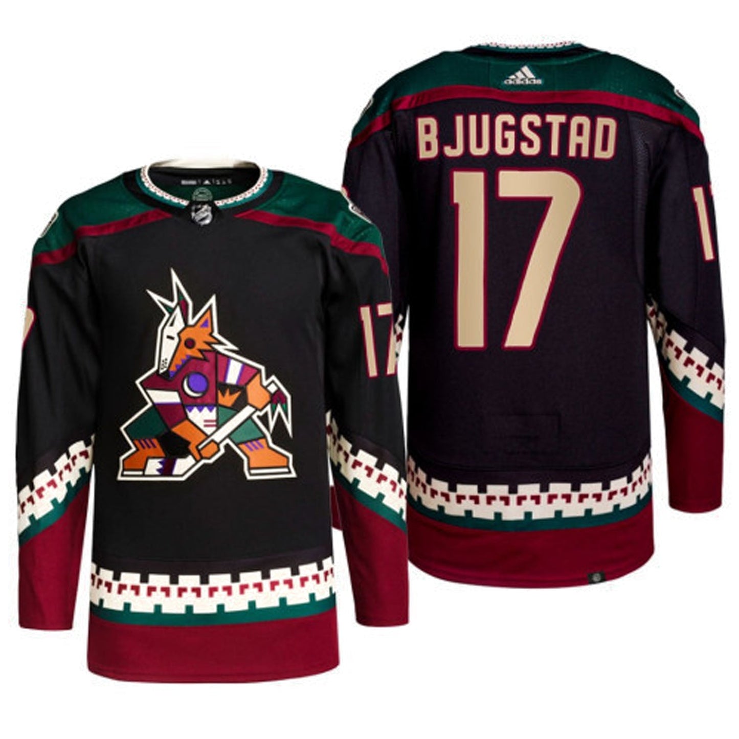 NHL Nick Bjugstad Arizona Coyotes 17 Jersey