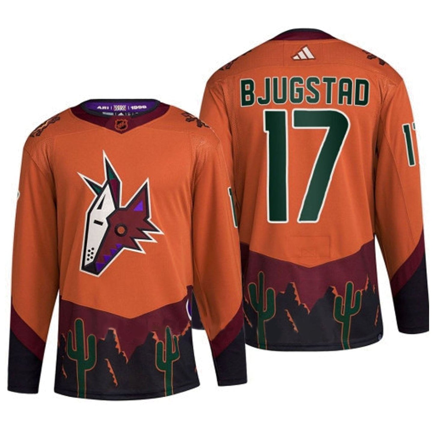 NHL Nick Bjugstad Arizona Coyotes 17 Jersey