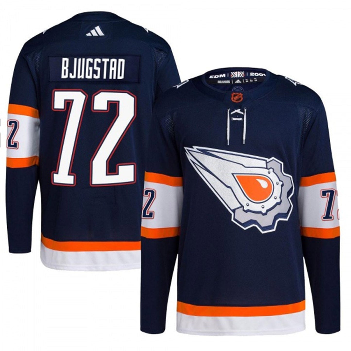 NHL Nick Bjugstad Edmonton Oilers 72 Jersey