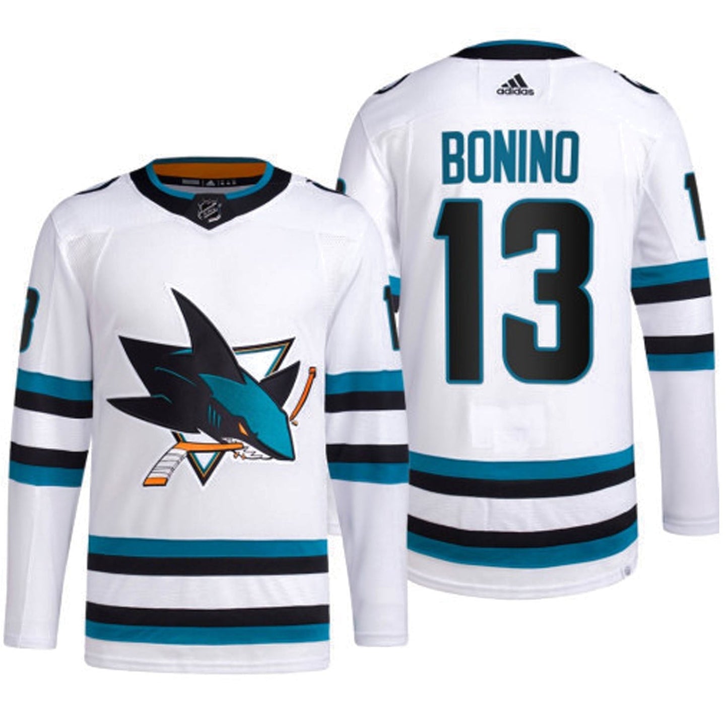 NHL Nick Bonino San Jose Sharks 13 Jersey