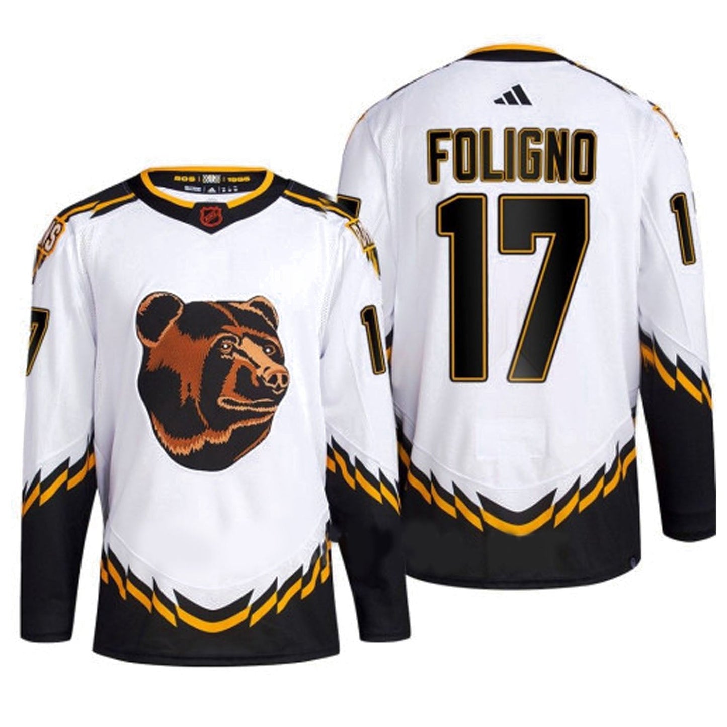 NHL Nick Foligno Boston Bruins 17 Jersey