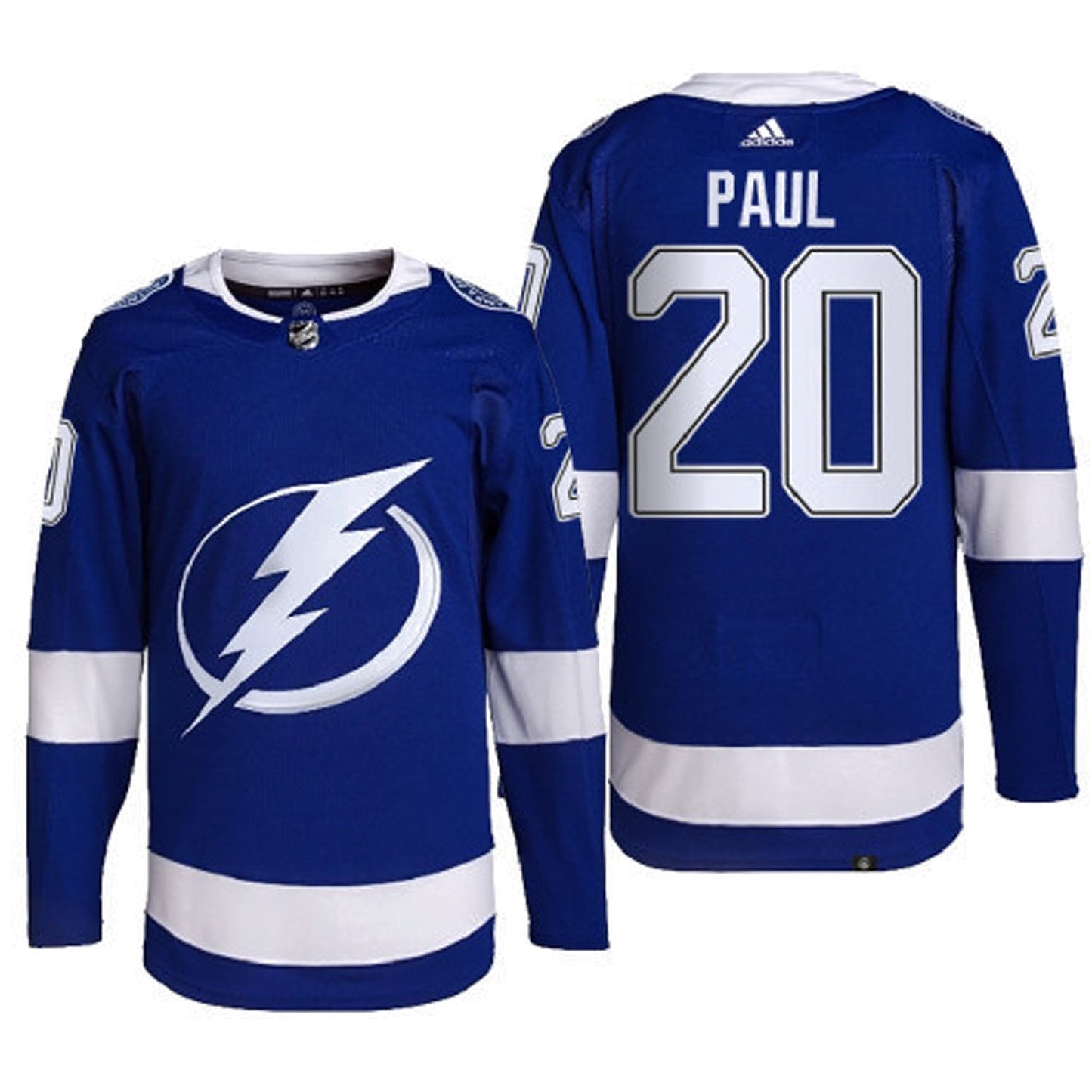 NHL Nick Paul Tampa Bay Lightning 20 Jersey