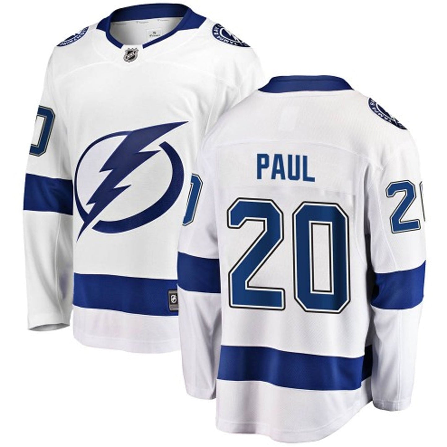 NHL Nick Paul Tampa Bay Lightning 20 Jersey