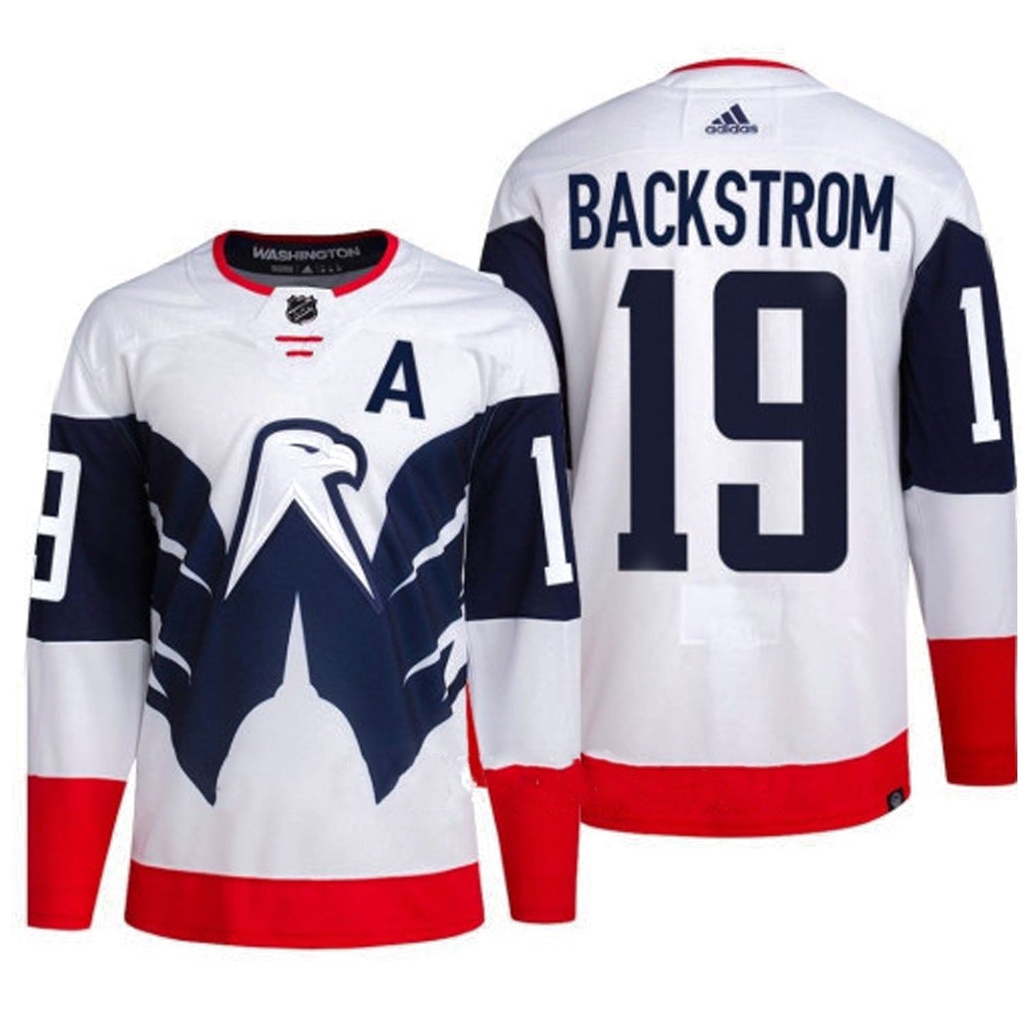 NHL Nicklas Backstrom Washington Capitals 19 Jersey