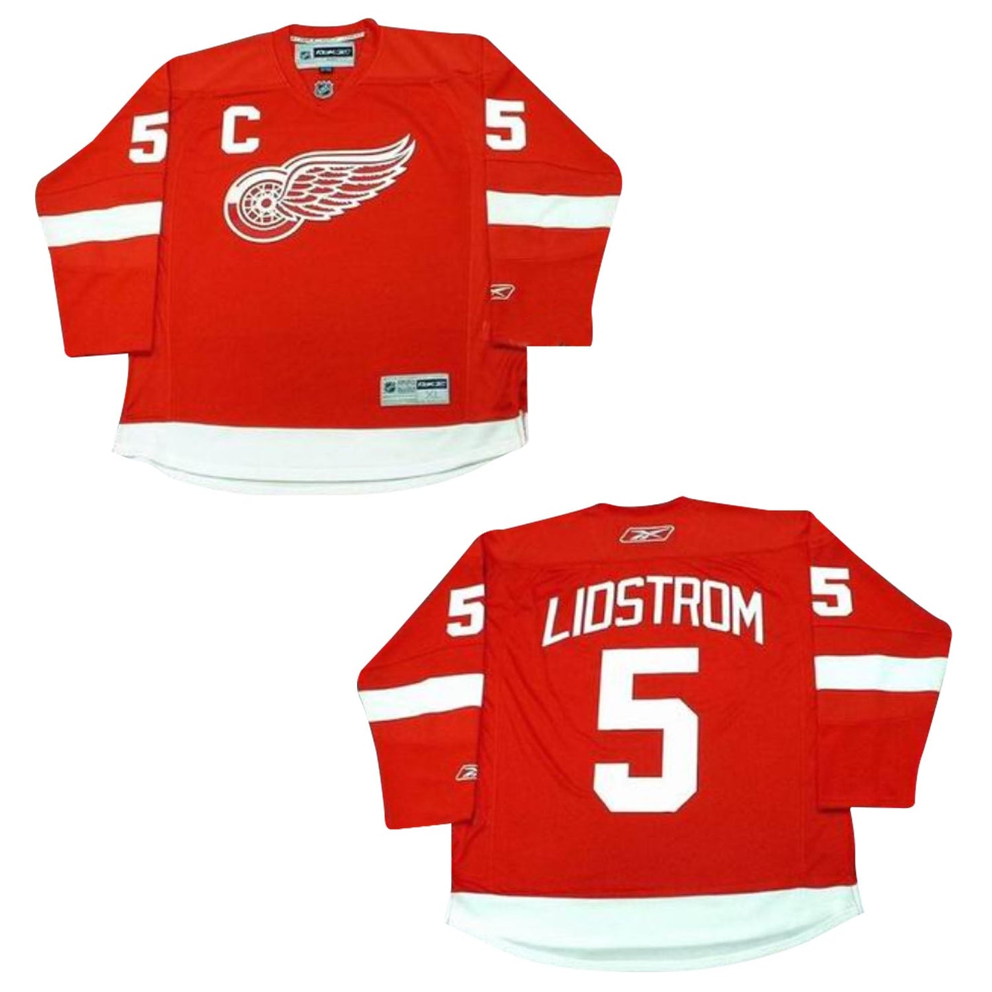 NHL Nicklas Lidstrom Detroit Red Wings 5 Jersey