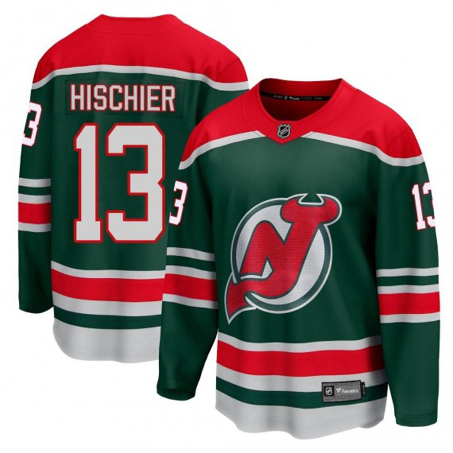 NHL Nico Hischier New Jeresy Devils 13 Jeresy