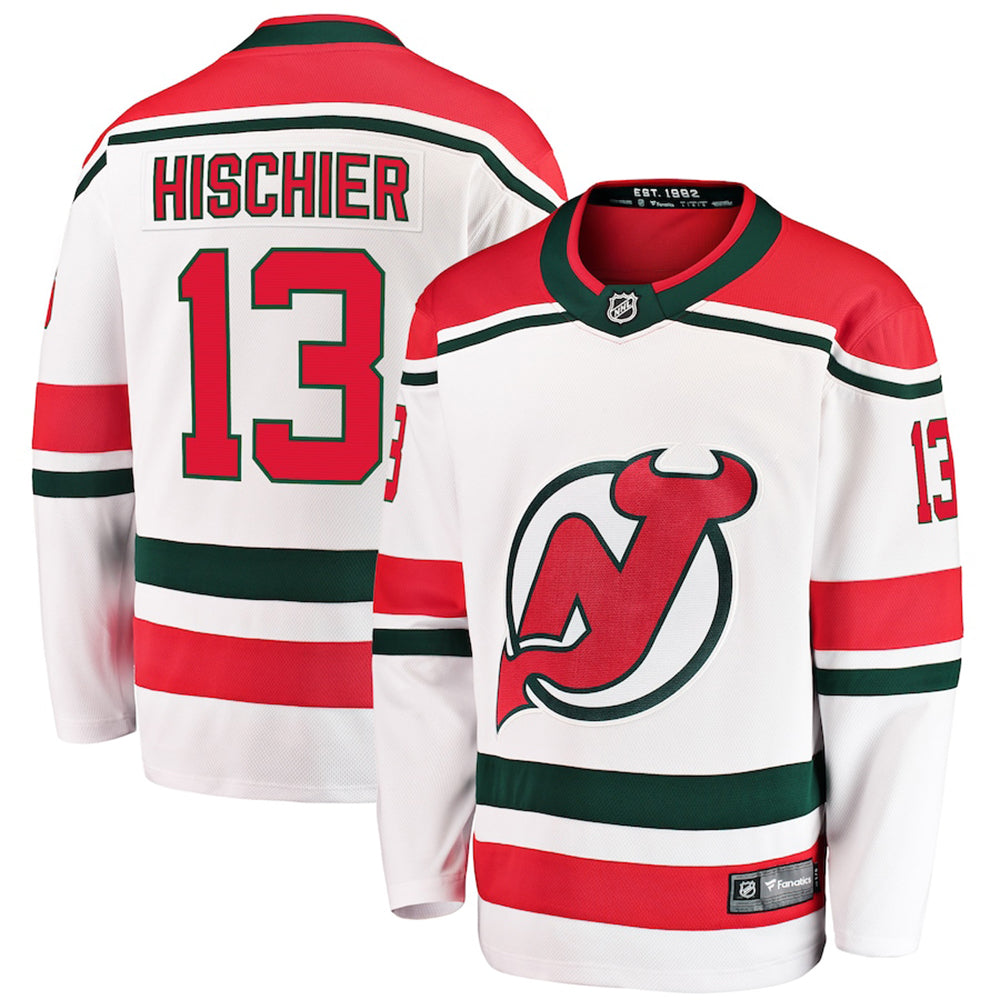 NHL Nico Hischier New Jeresy Devils 13 Jeresy