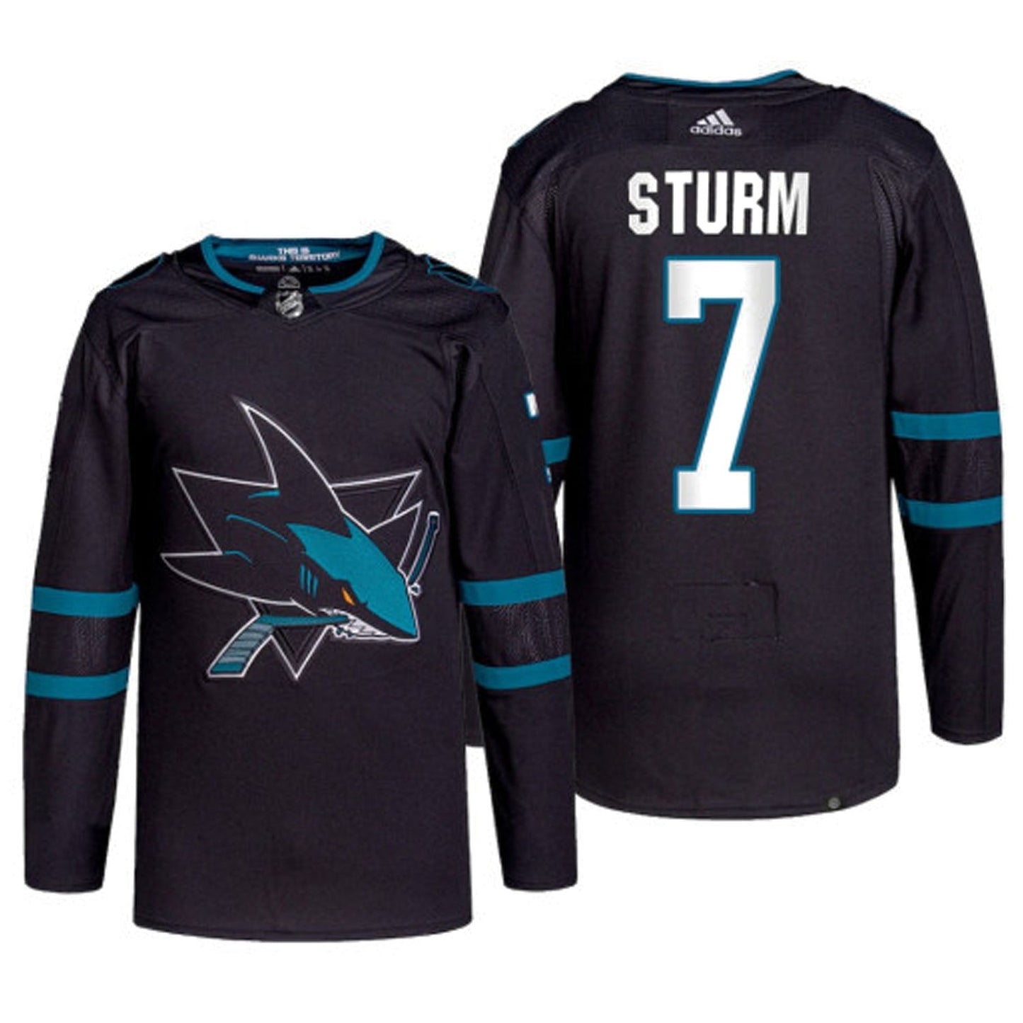 NHL Nico Sturm San Jose Sharks 7 Jersey