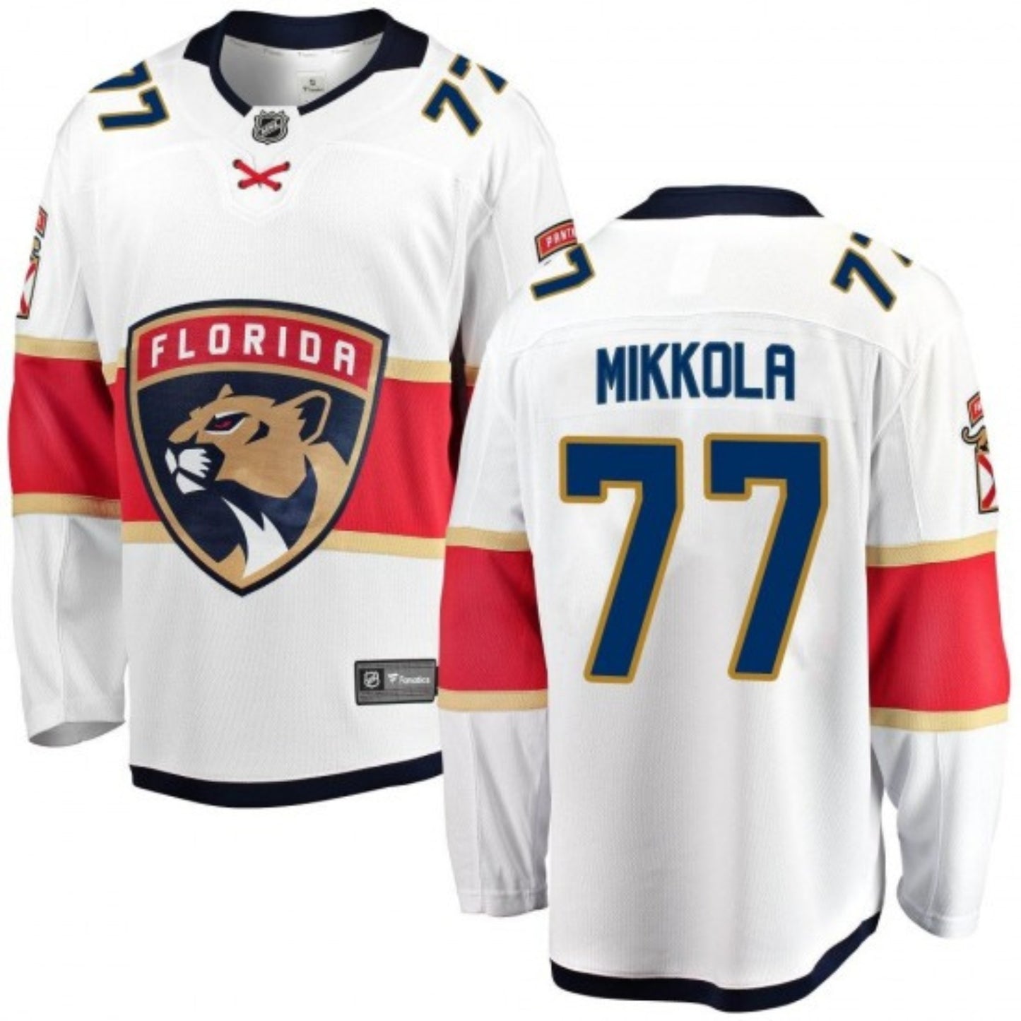 NHL Niko Mikkola  Florida Panthers 77 Jersey