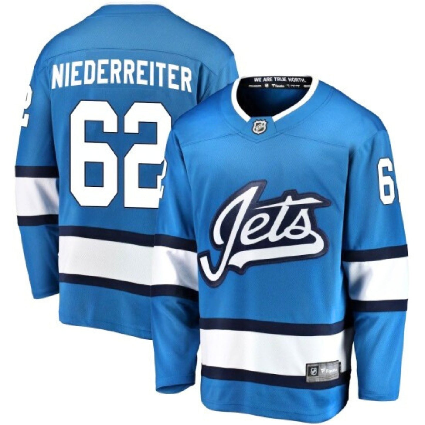 NHL Nino Niederreiter Winnipeg Jets 62 Jersey