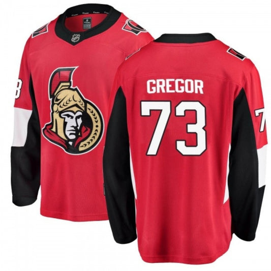 NHL Noah Gregor Ottawa Senators 73 Jersey