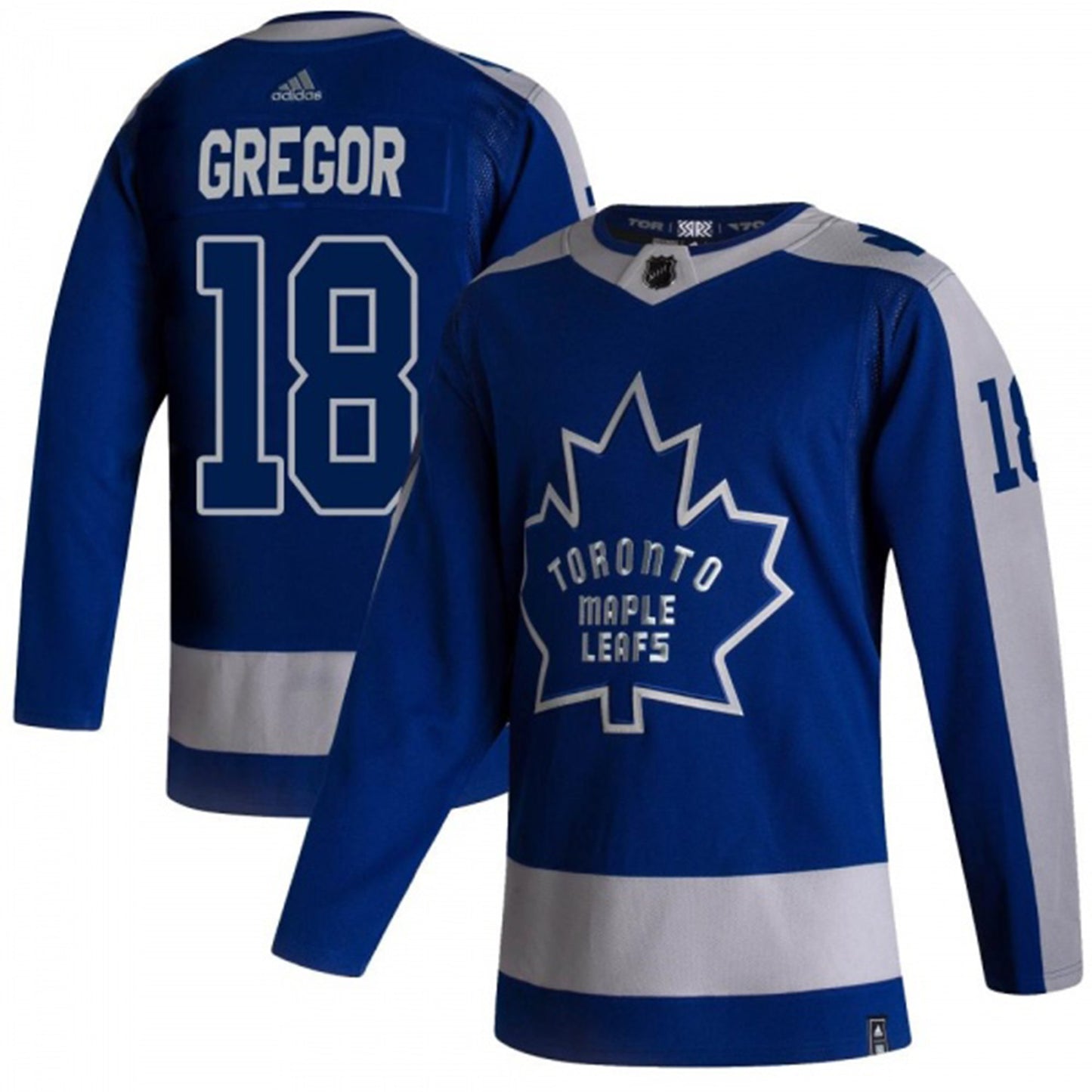 NHL Noah Gregor Toronto Malple Leafs 18 Jersey