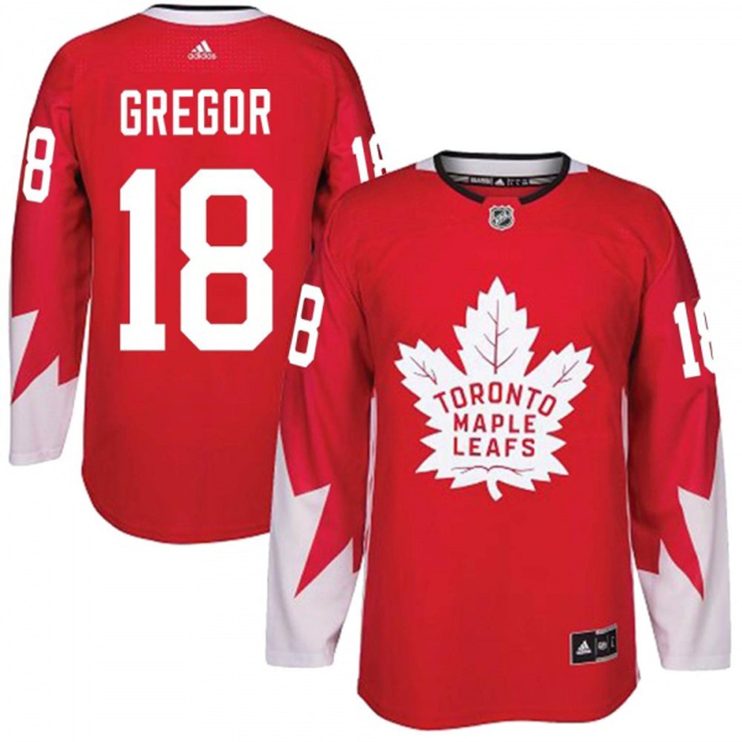 NHL Noah Gregor Toronto Malple Leafs 18 Jersey