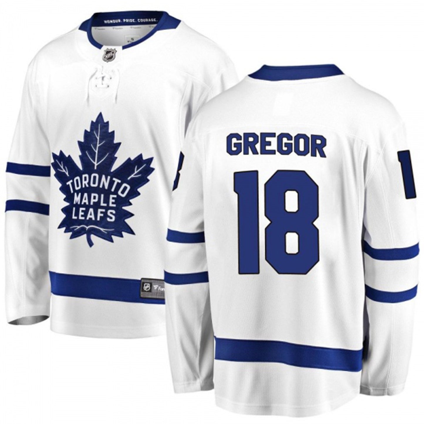 NHL Noah Gregor Toronto Malple Leafs 18 Jersey