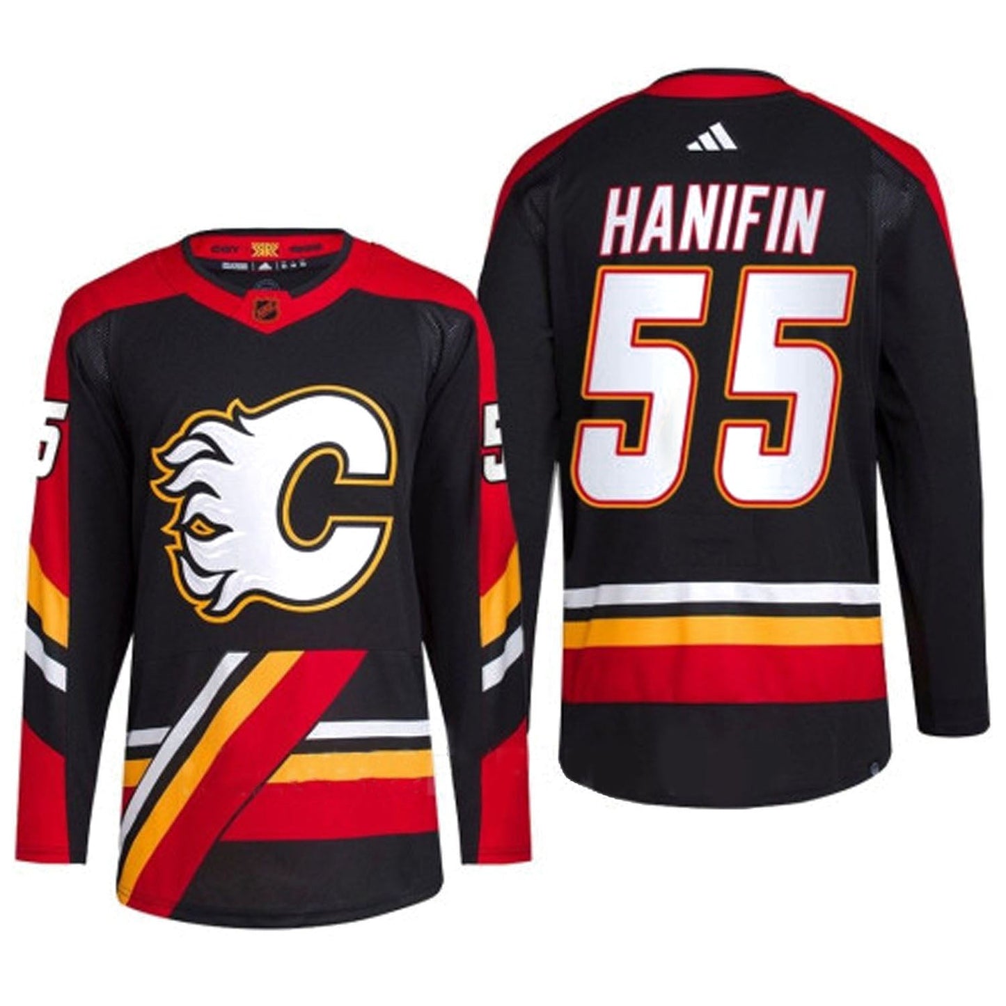 NHL Noah Hanifin Calgary Flames 55 Jersey