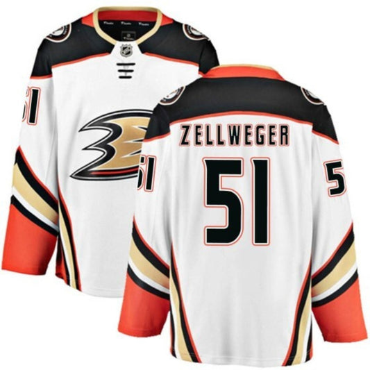 NHL Olen Zellweger Anaheim Ducks 51 Jersey