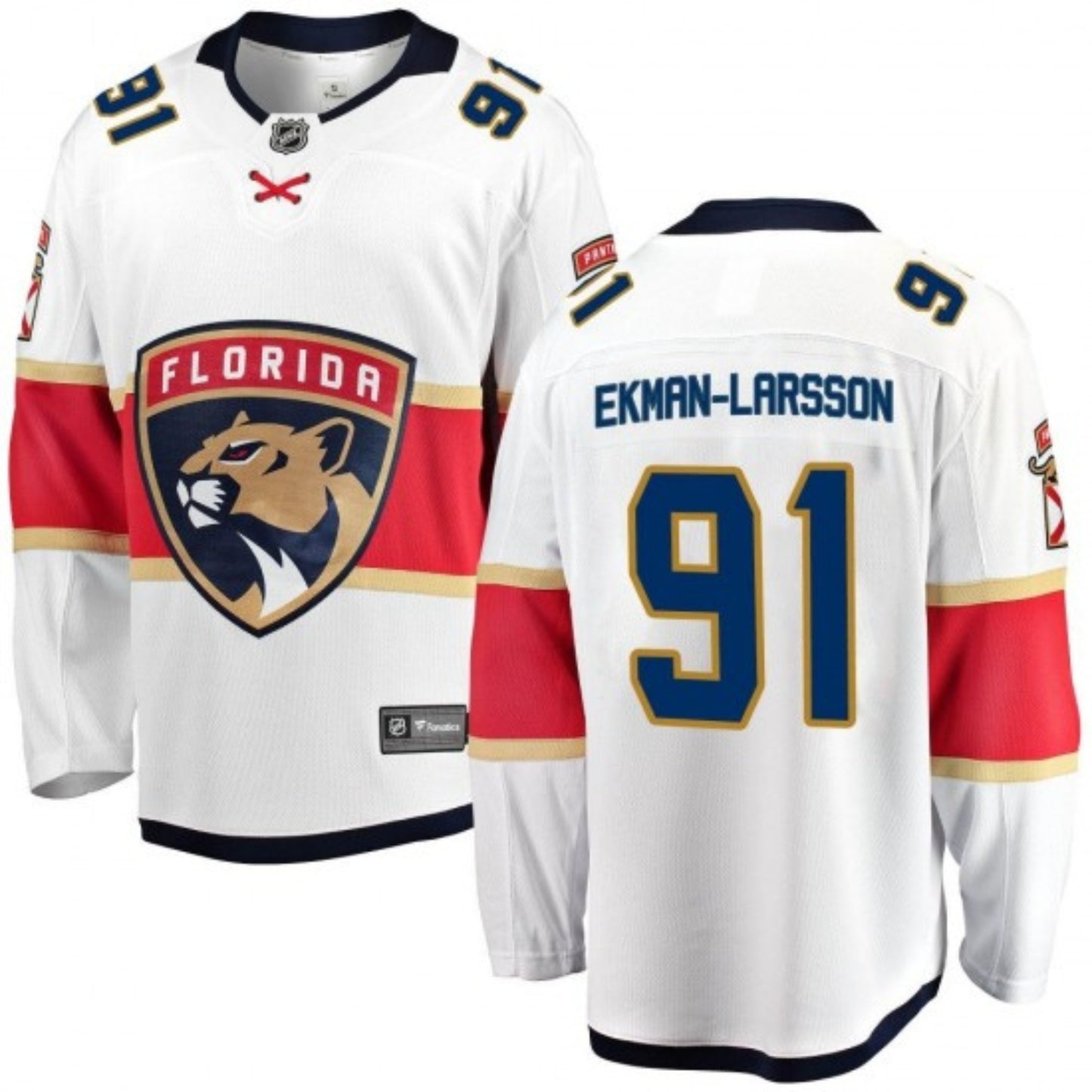 NHL Oliver Ekman-Larsson Florida Panthers 91 Jersey