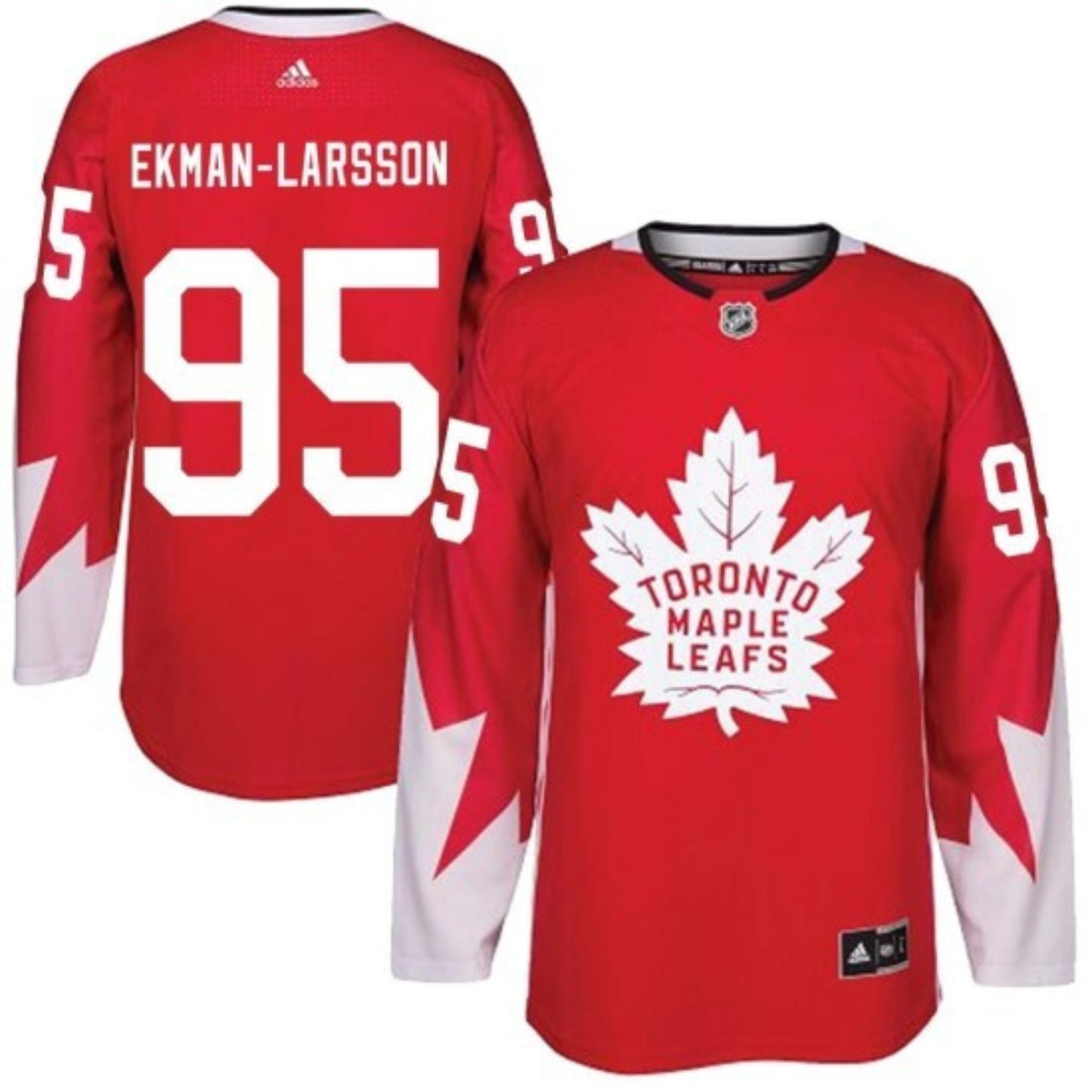 NHL Oliver Ekman-Larsson Toronto Maple Leafs 95 Jersey