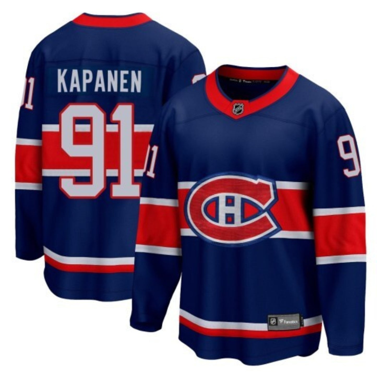 NHL Oliver Kapanen Montreal Canadians 91 Jersey