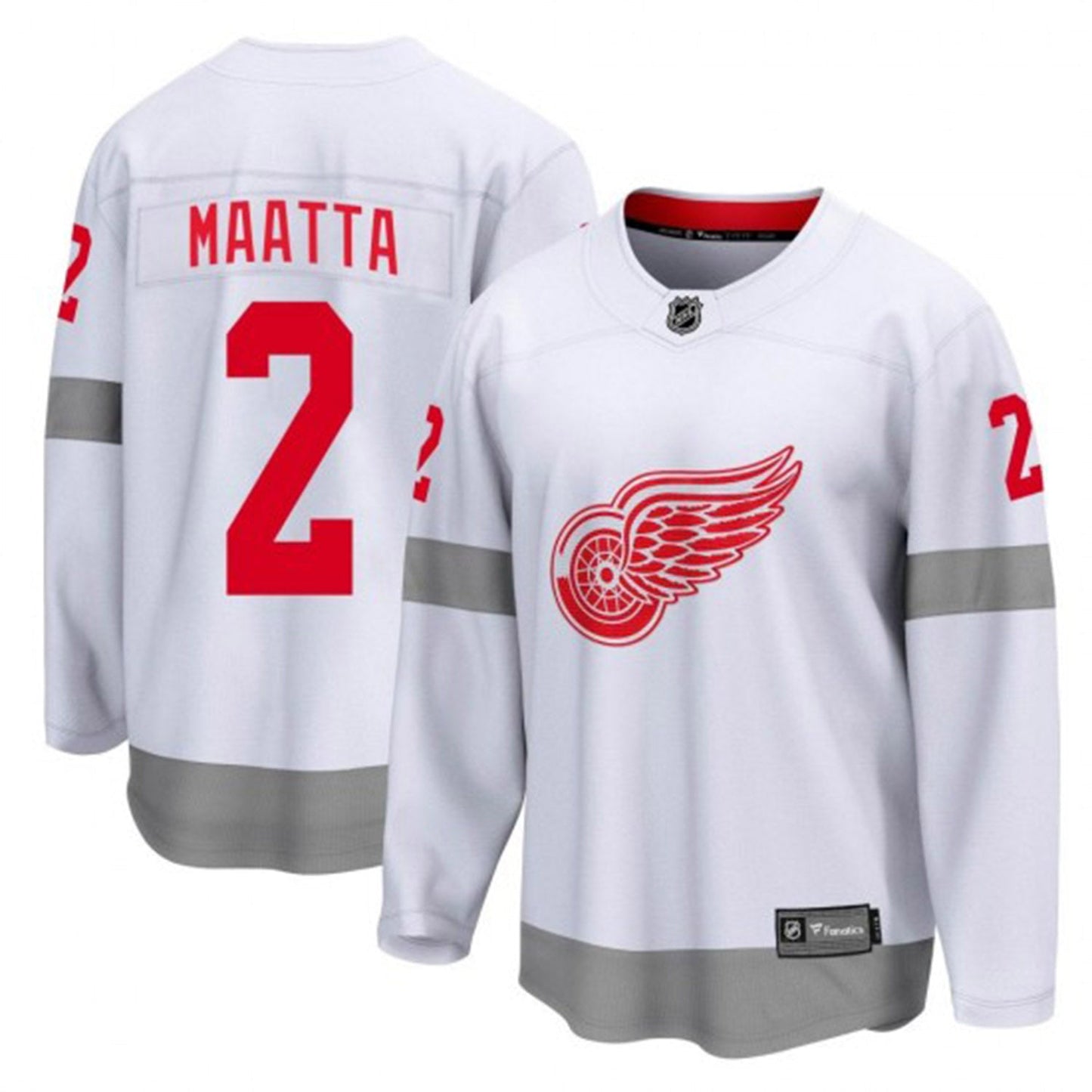 NHL Olli Maata Detroit Red Wings 2 Jersey