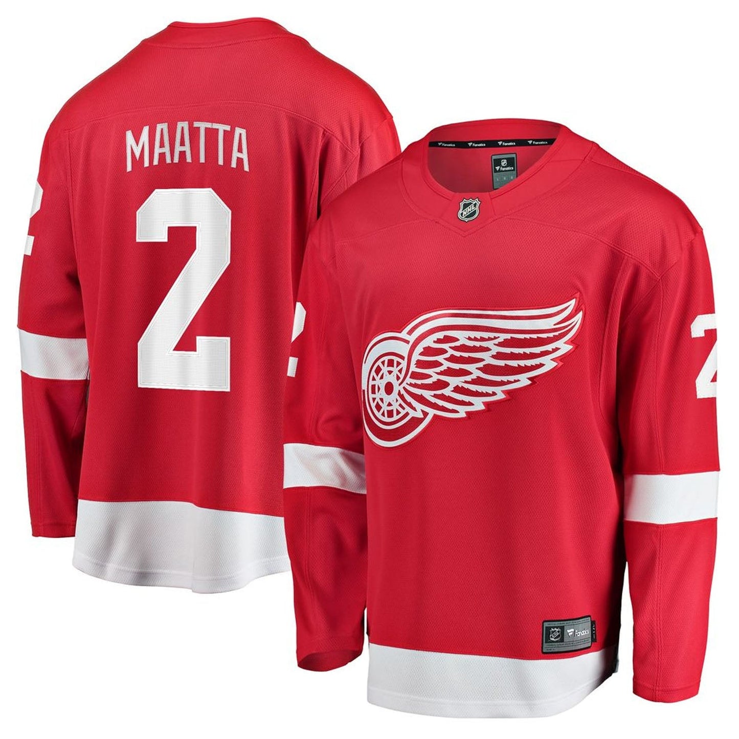 NHL Olli Maata Detroit Red Wings 2 Jersey