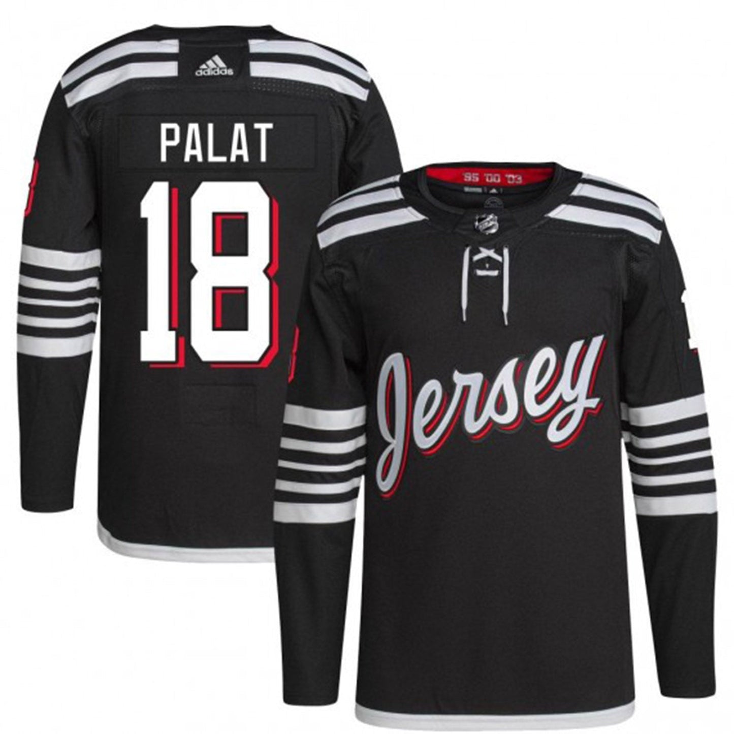 NHL Ondrej Palat New Jersey Devils 18 Jersey