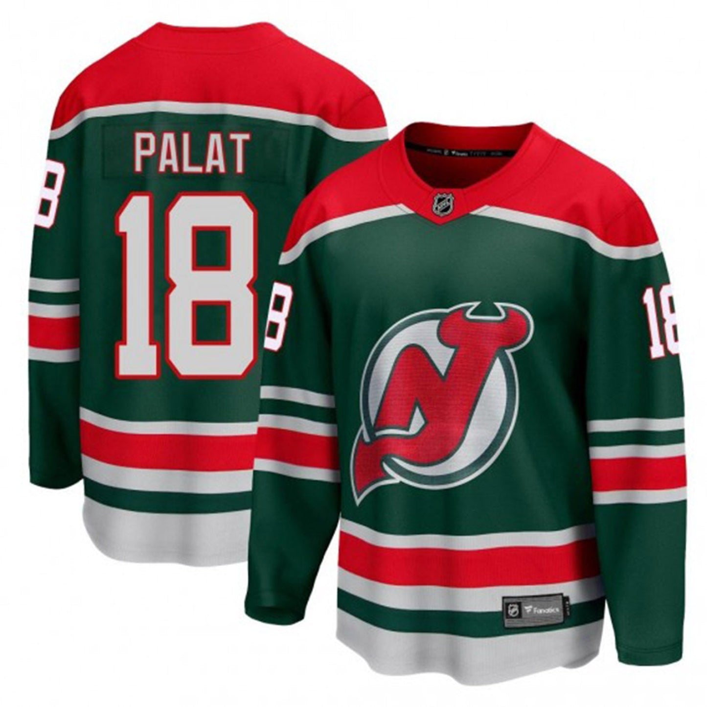 NHL Ondrej Palat New Jersey Devils 18 Jersey