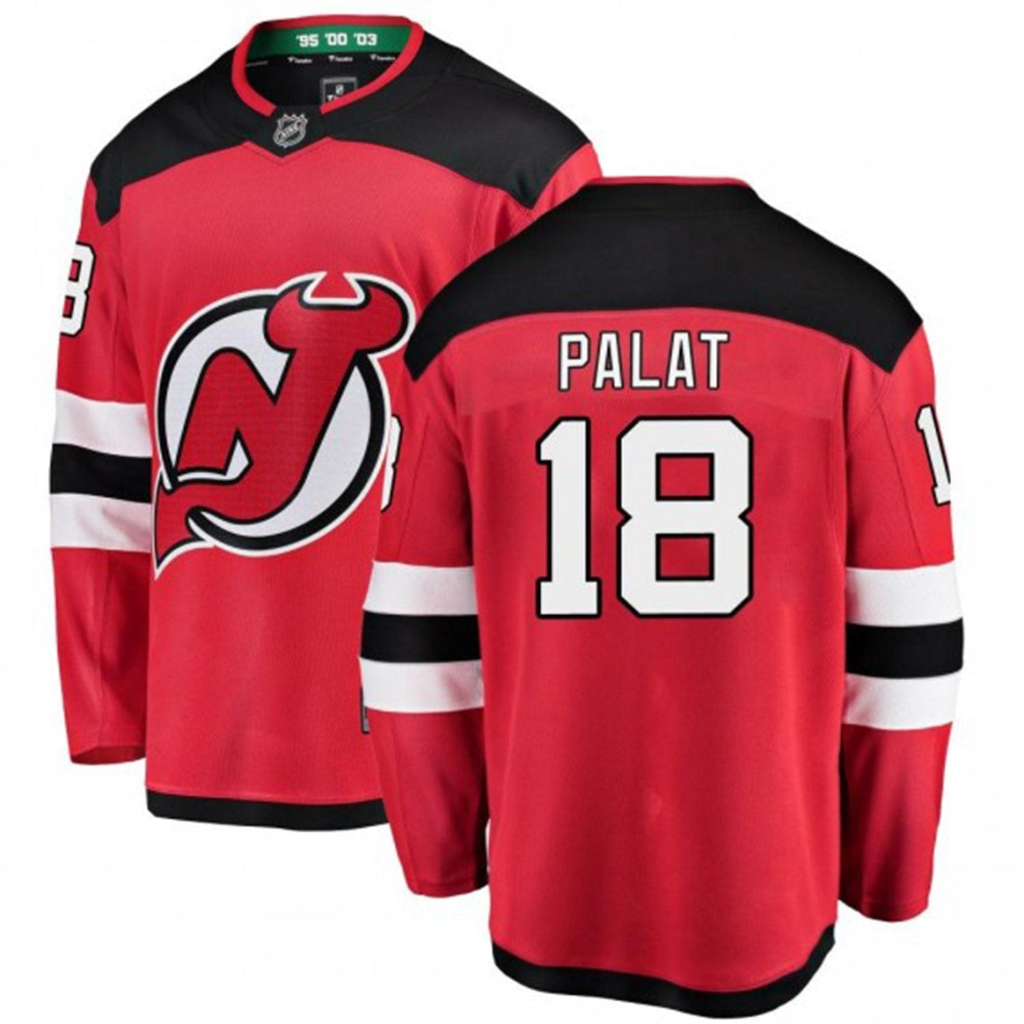 NHL Ondrej Palat New Jersey Devils 18 Jersey