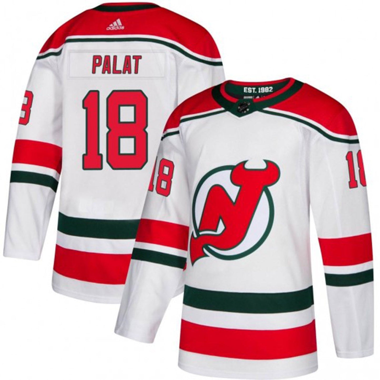 NHL Ondrej Palat New Jersey Devils 18 Jersey