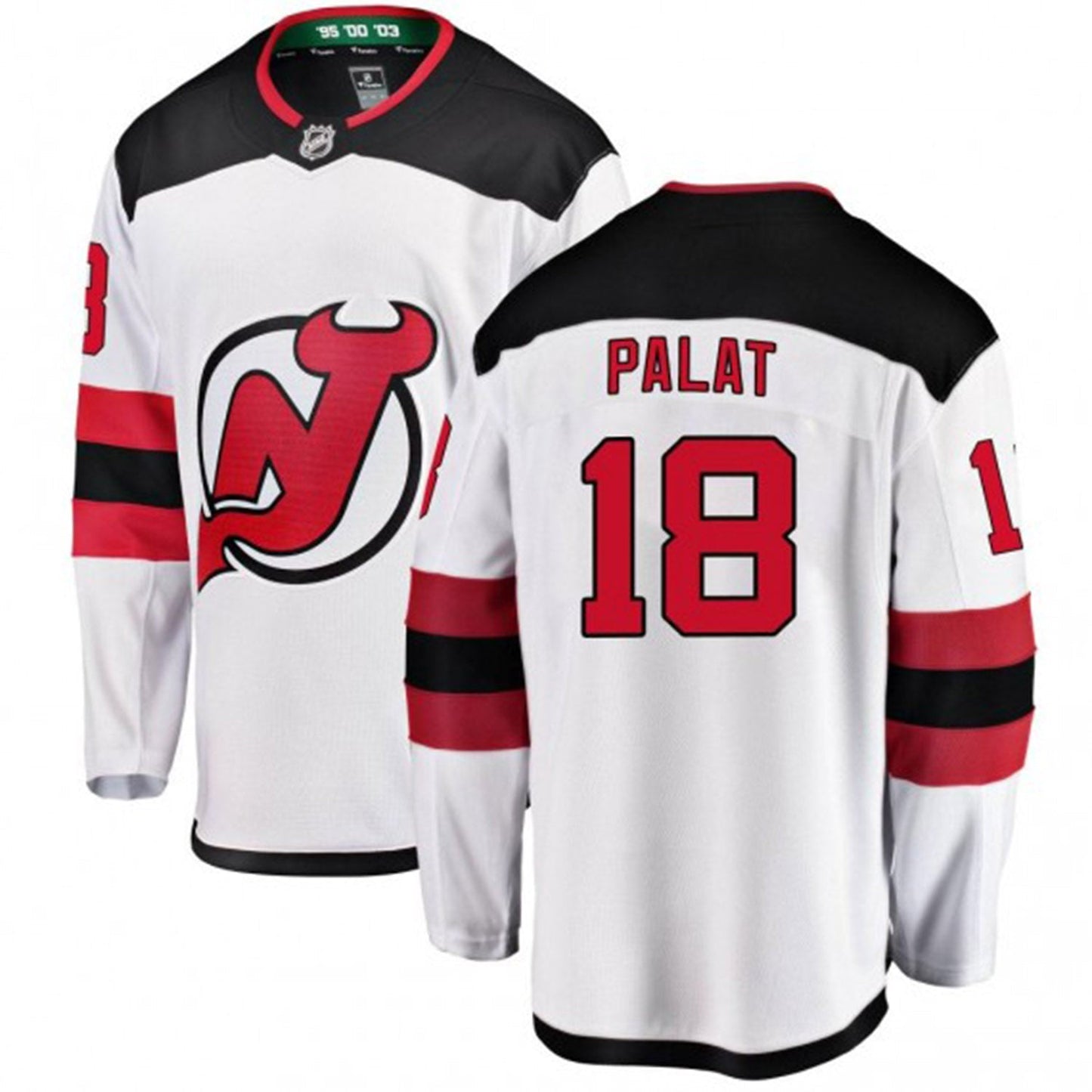 NHL Ondrej Palat New Jersey Devils 18 Jersey