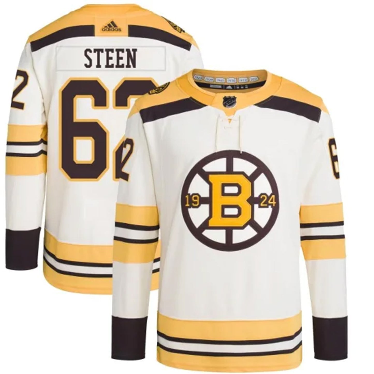 NHL Oskar Steen Bostin Bruins 62 Jersey