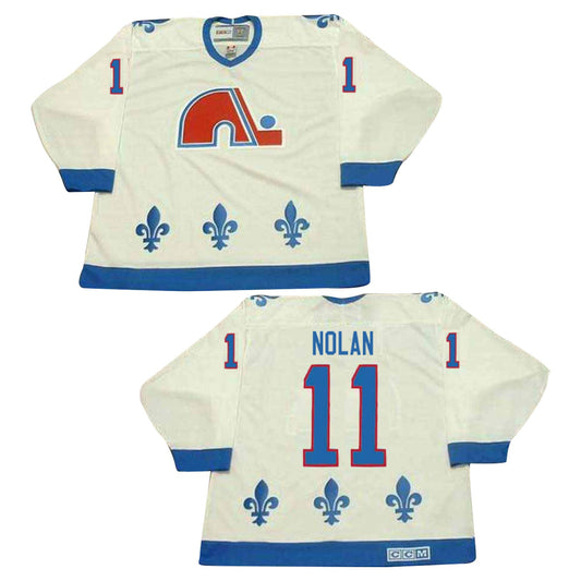 NHL Owen Nolan Quebec Nordiques 11 Jersey