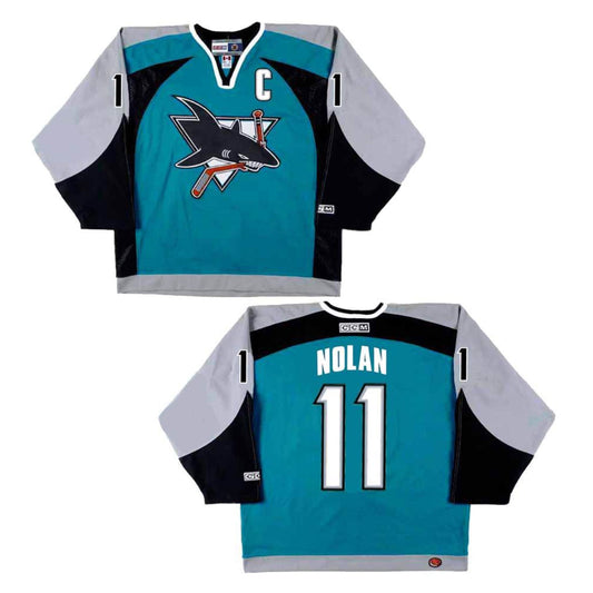 NHL Owen Nolan San Jose Sharks 11 Jersey