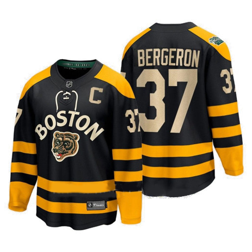 NHL Patrice Bergeron Boston Bruins 37 Jersey